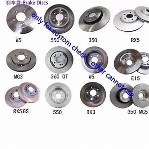 SAIC (MG) MG RX5 Brake Discs — Brake System replacement part - view 3